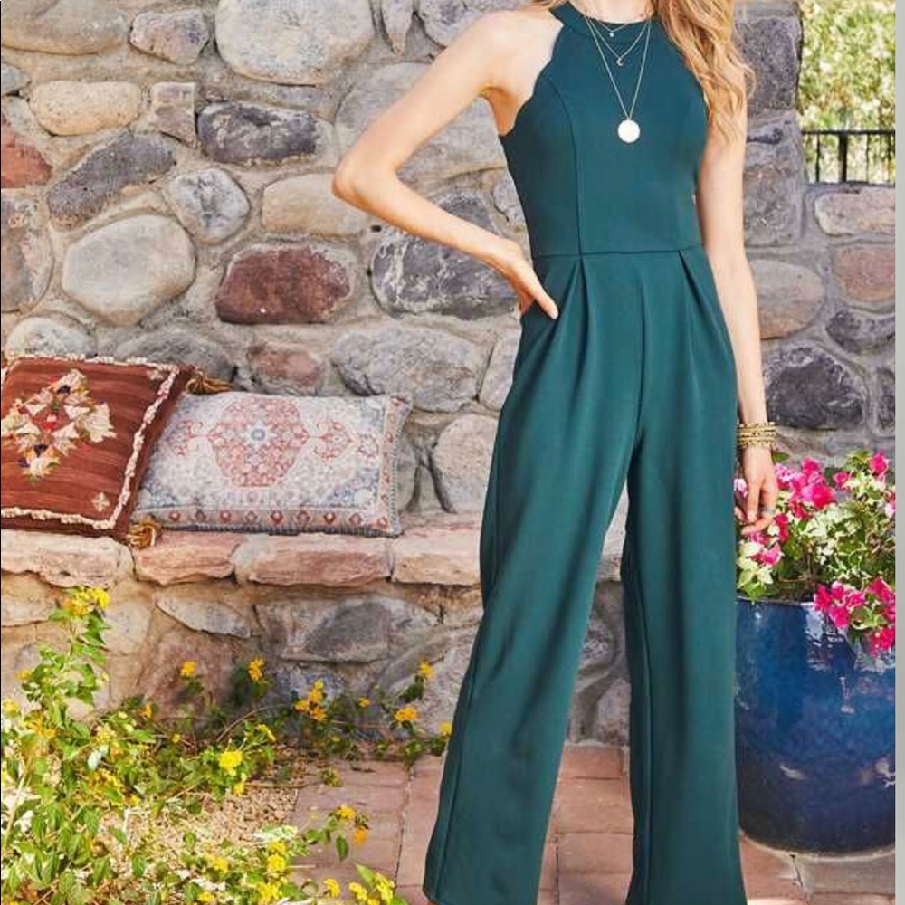 Altar’d State - Ivy Scalloped Jumpsuit